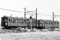 1979（昭和54）年10月 養老線（現養老鉄道）で活躍する5821＋5822（美濃高田駅付近）