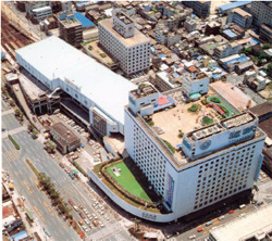 上本町ターミナルビル（昭和57年ごろ）