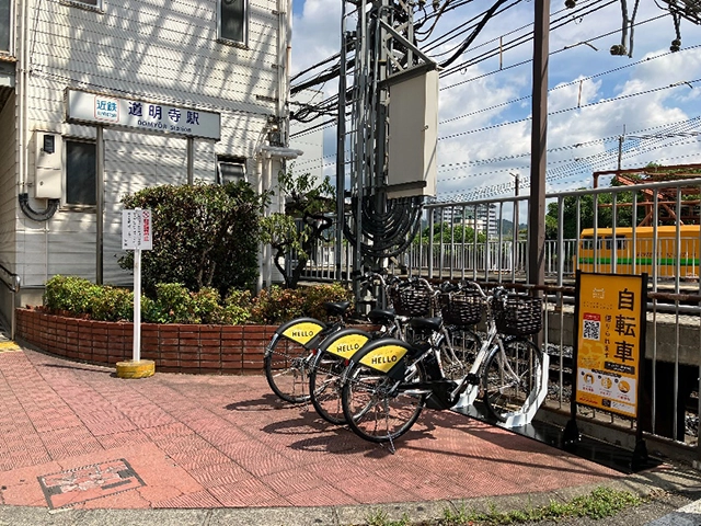 シェアサイクルステーション