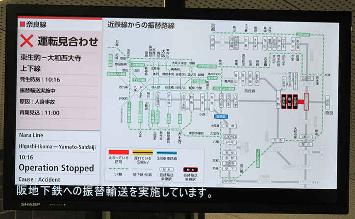 情報配信ディスプレイ